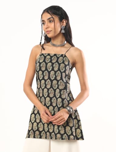 Image of Cotton Rich | Adjustable Back Tie-Up | Casual Ethnic | Short Kurti for Women Latest