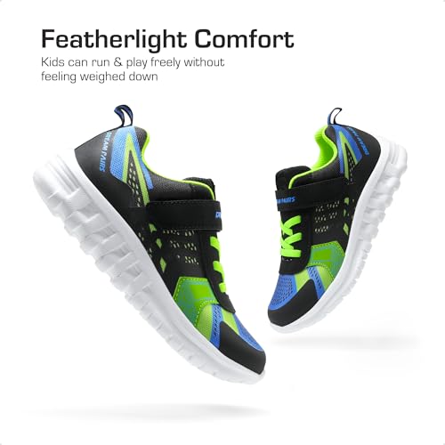 DREAM PAIRS Girls Boys Shoes Kids Tennis EZ-Ons Quicksteps School Sneakers Breathable Running Athletic Shoes4