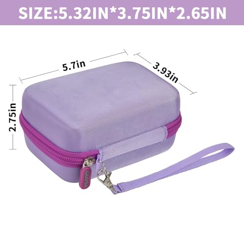 Image of Case Compatible with GL SFT1200 / MT3000 / AXT1800 / MT1300 / A1300 / AR750S-Ext for Glinet Travel Router Wireless, Portable WiFi Storage Holder for Ethernet Cable & Power Adapter (Box Only) - Purple