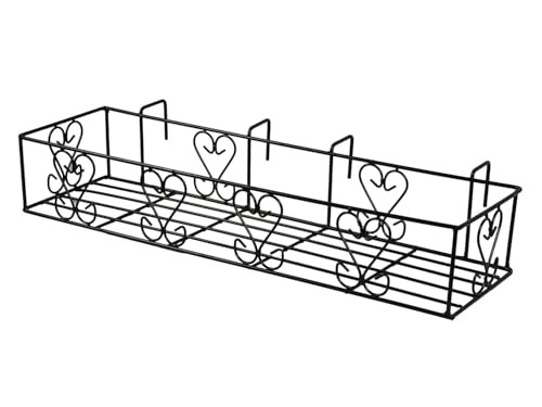 Image of Niyara || Metal Planter Stand || Plant Stand for Pots|| Outdoor Plant Stand (Railing Stand Set of 1)
