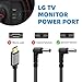 Powseed 10 Ft Power Cord 19V AC Adapter for LG Electronics 19