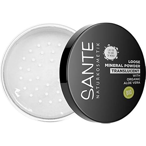 SANTE Naturkosmetik Transparent Loose Mineral Powder Cover