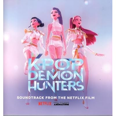KPop Demon Hunters Soundtrack Smokey Fuchsia Vinyl
