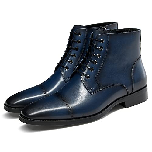 Image of GIFENNSE Mens Dress Boots Formal Chelsea Boots for Men