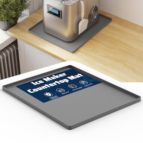 Tapete protector de silicona para máquina de hielo 12 x 10 pulg.