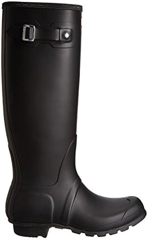 HUNTER Women's Original Tall Rain Boots,Black (Matte) Size 10 | Image 2