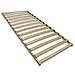 Produktbild Coemo Lattenrost FIX 120x200 cm mit 13 Federleisten - nicht verstellbar - einfache Selbstmontage Lattenrahmen geeignet für zahlreiche Matratzenarten