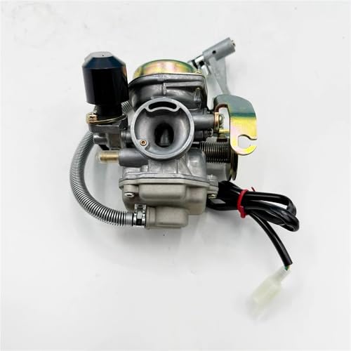 Carburateur GY6 50cc DENI PD18J : stop aux fuites d'essence avec le tuyau métallique