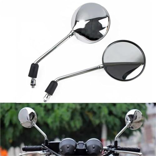 Espejo retrovisor de motocicleta con tornillos de 8 y 10 mm fabricado en ABS para modelo DIO CBF125R 6