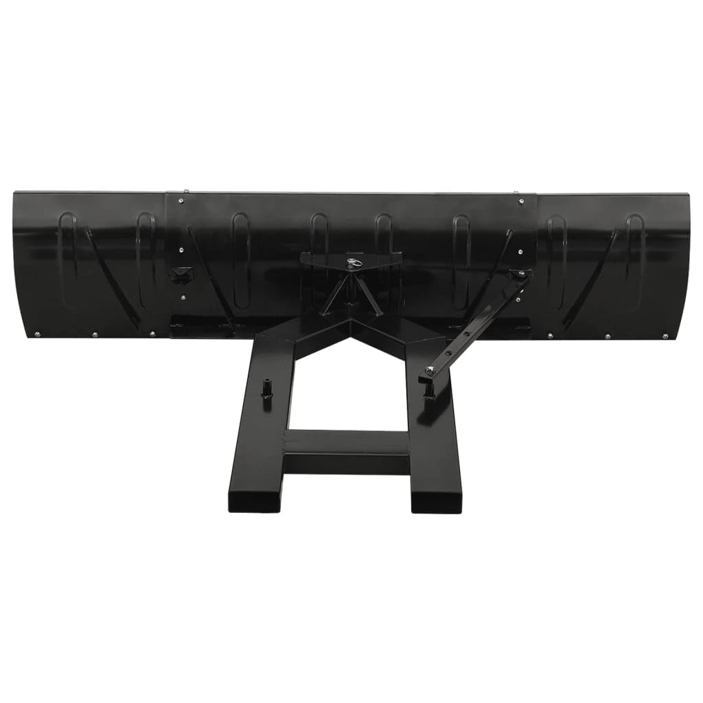 vidaXL Chasse-Neige pour Chariot élévateur 200x48 cm Noir