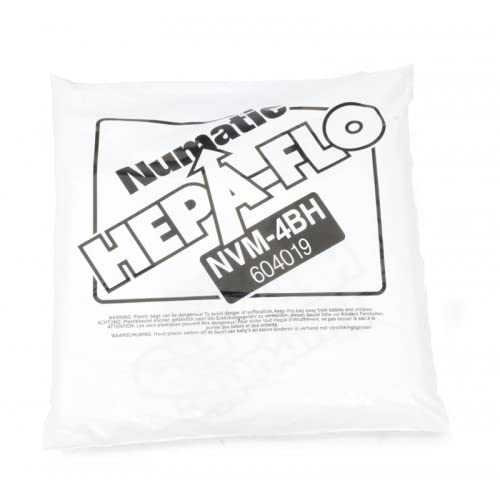 Genuine Numatic NVM-4BH 604019 HepaFlo Dust Bags- Pack of 10 - For 750-900 Numatic Vacuums