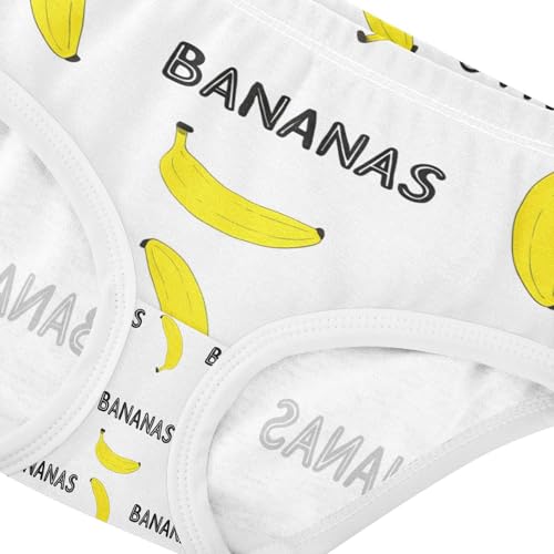 Yellow Bananas Toddler Girls's Underwear 2T 202c18994