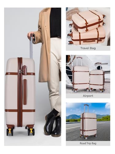 MINI WESST Carry-On Cabin Luggage Trolley Bag | Lightweight Travel Suitcase with 360° Spinner Wheels | Durable and Spacious | Ideal for Business, Vacation and Weekend Trips 2 41962b2uO3L