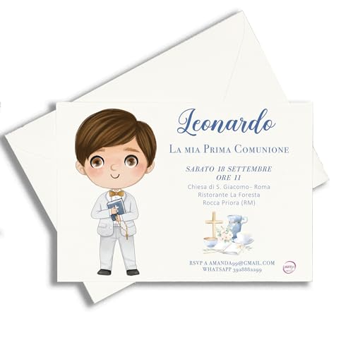 💌 RICORDO SPECIALE PER GLI INVITATI – Un biglietto raffinato che rende unico l’annuncio della giornata speciale