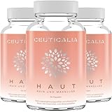Nahrungsergänzungsmittel Haut - Akne, Mitesser, ölige Haut, Pickel, Unreiheiten Kapseln - Männer, Frauen - Zink, Vitamin A, Brennessel, Arctium, Schachtelhalm - 180 Kapseln, 90-Tage-Kur