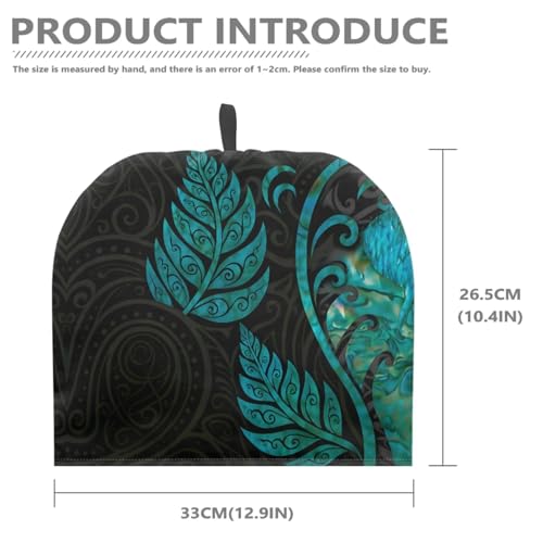 Image of Polynesian Pattern Tea Pot Cover Teapots Cosy Insulated Tea Cozies Home Kitchen Decoration Teapot Dust Cover Warming Tea Kettle Quilt Creative Gifts for Party