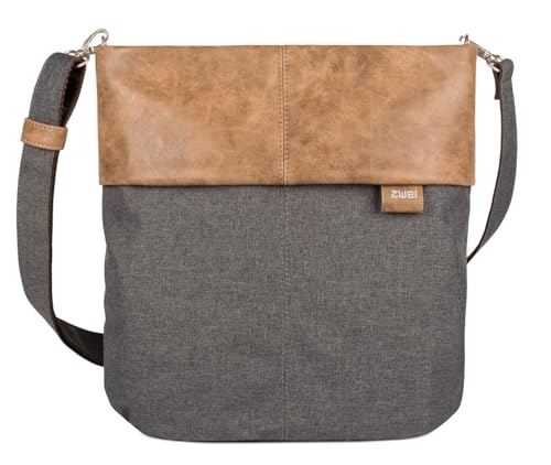 Zwei Olli Cycle OC12 - Schultertasche 32 cm graphit