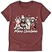 Cats Merry Christmas Family T-Shirt – Handmade - Customizable Front and Backside Text with Name, Year or Text | Personalized for Family, Friends & Couples