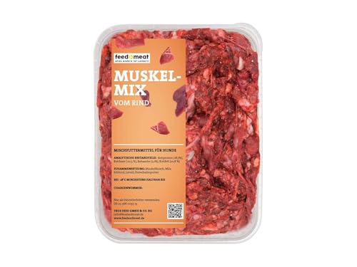 Barf-Seniorpaket – 22 Schalen Frostfutter – Speziell für ältere Hunde mit Kräutern, Ölen und Gemüse sowie Obst in den Fertigmixen