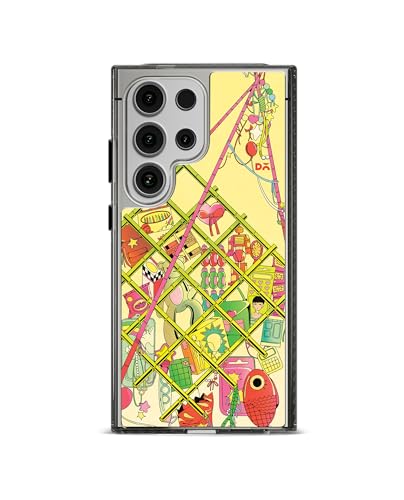 Image of DailyObjects Case for Samsung Galaxy S24 Ultra Stride 2.0 Fiesta Compatible with Magnetic Wireless Charging Slim Back Cover with Inner Magnetic Ring Shockproof