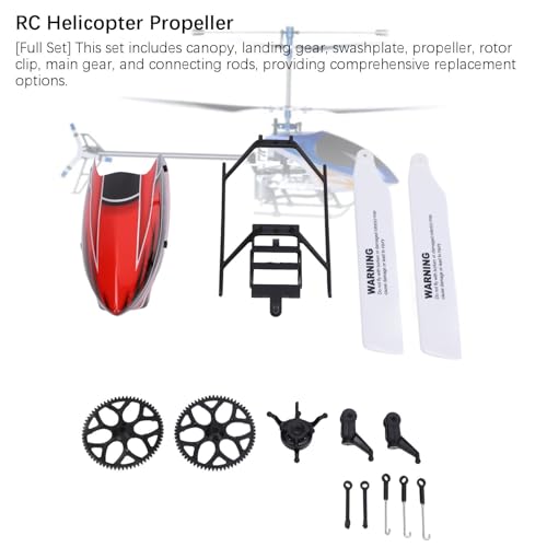 Dilwe XK K110S RC Hubschrauber Ersatzteile Set Premium -Materialien f&uuml;r eine Verst&auml;rkte Steuereleistung
