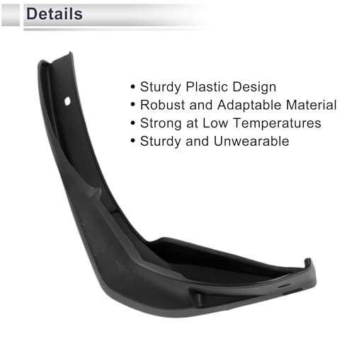 Image of X AUTOHAUX 1set Front and Rear Mud Flaps Splash Guards Mud Guards for Acura RDX 2013-2016 W /Mount Accessories
