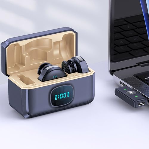 Micrófono de clip inalámbrico mini para eliminar el ruido ambiental en grabaciones de vídeo 3