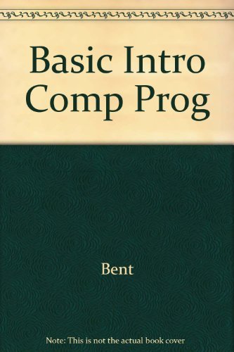 BASIC: An introduction to computer programming ... 0534064620 Book Cover