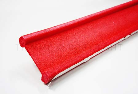 Juego de 3 juntas de dilatación de PE para panel liso y almohadillado