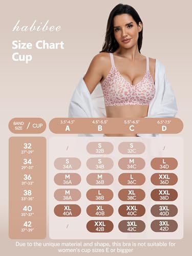 Image of habibee Jelly Bra for Women No Underwire Comfort Seamless Bras Push Up Wireless Bras Full Coverage Bralettes