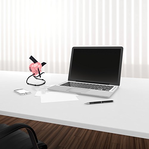 Vornado Zippi Small Personal Fan For Desk, Nightstand, Tabletop, Travel, Coral Blush #TOP4