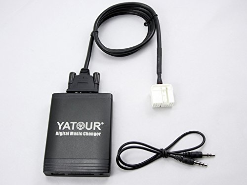 Yatour Car Digital Music Changer USB SD Aux MP3 Interfaz Car Stereo Bluetooth (Opcional) Radio para Honda 2.4
