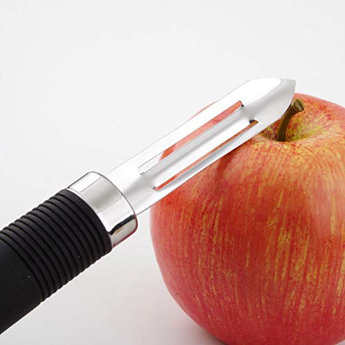 Multifunctional Stainless Steel Peeler Non Swivel Fruit Vegetable Peeler Utility Kitchen Tool #TOP7