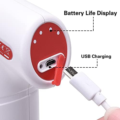 MPT Auto Pump Fine Spary Battery Powered USB Rechargeable Fine Mist Electric Stream Spray Bottle 1.5L Electric Garden Sprayer with Adjustable Flow Tip for Gardening, Fertilizing, Household Cleaning