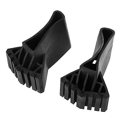 SEWACC 2 pièces Lot de Couvre Antidérapants pour Échelle Protection Durable et Épais Sabot Échelle à Lusure pour Sols