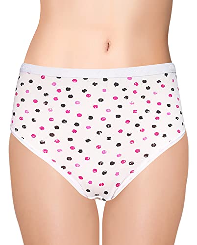 Image of LADY CARE , Panties, Under WEAR, for Women's, Medium Elastic, 3PC Combo Pack, Multi Colour Print, Size M, L, XL, 2XL, 3XL, 4XL, 5XL