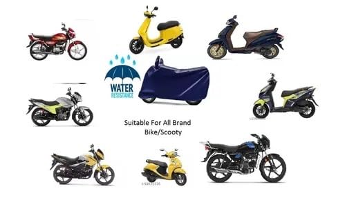 Image of Water Resistant Bike Cover Dustproof UV Protection Bike Body Cover for Yamaha FZ All-Weather Protection