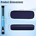 Personal Reusable Pen Injector - 60 Unit Metal Pen, Metal Case and 2Pcs 3ml Cartridges (Blue)
