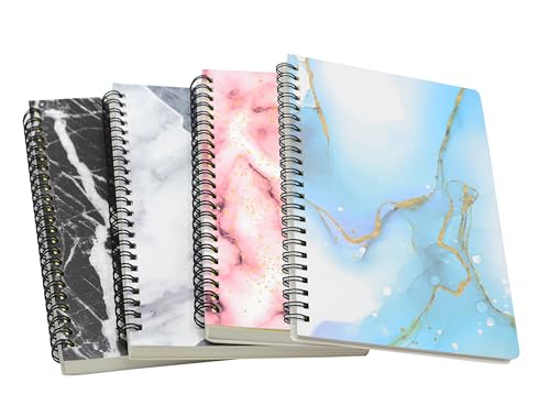 Cahier à spirales rigide A5 contre les pages cornées pour des notes toujours nettes