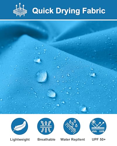 Image of G Gradual Mens Swim Trunks with Compression Liner 7 inch /9'' Quick Dry Board Shorts Swimsuit Bathing Suit for Men Zipper Pockets