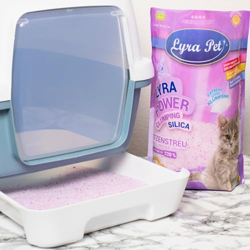 Lyra Pet® | 6 x 5 L = 30 L Lyra Power Clumping Silica Silikat Katzenstreu | Stark Klumpend | Saubere Wohnung | Neutralisiert den Geruch | Staubfrei | Sparsam im Gebrauch | Nachfüllen statt Neufüllen – Bild 8