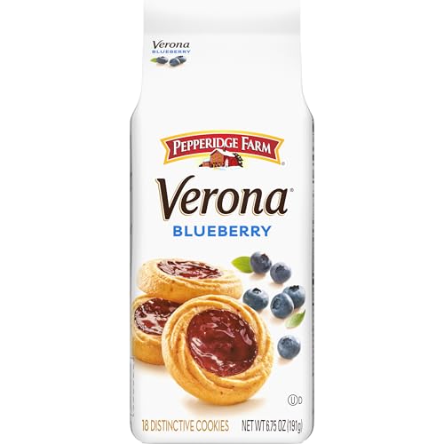Pepperidge Farm Verona Blueberry Thumbprint Cookies, 6.75 oz. Bag
