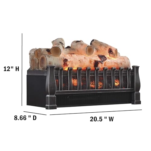 Image of duraflame 20.5-inch Electric Log Set Heater with Remote Control