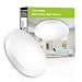 Ustellar Waterproof 15W LED Ceiling Lights, 11inch 100W Incandescent Bulbs Equivalent, IP44, 950lm, Lighting for Bathroom, Kitchen, Hallway, Flush Mount Ceiling Light, 6000K Daylight White