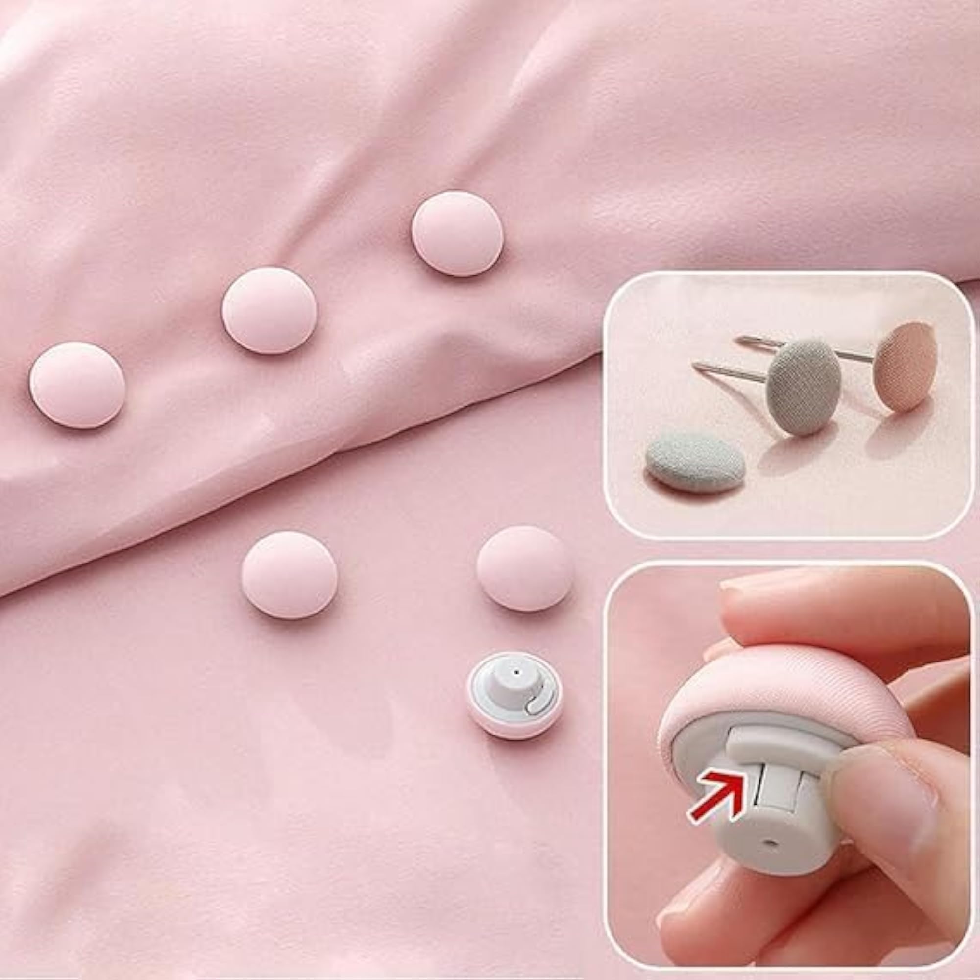 Bed Sheet Clips Mushroom Duvet Cover Pins