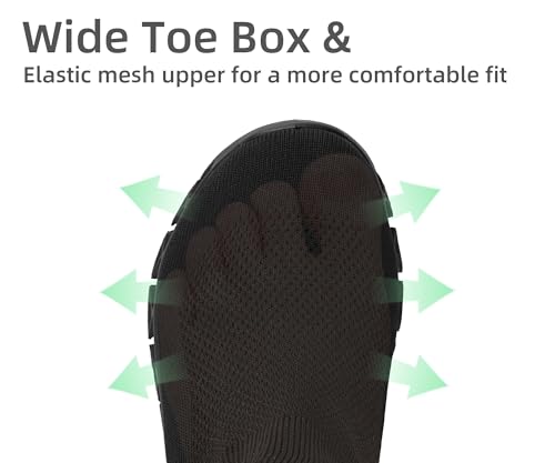 Orthopedic Shoes for Women Men Wide Slip On Walking Sock Shoes with Arch Support Comfortable Sneaker for Plantar Fasciitis Pain Relief2