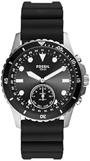 Fossil Hybrid Smartwatch Silikon Schwarz