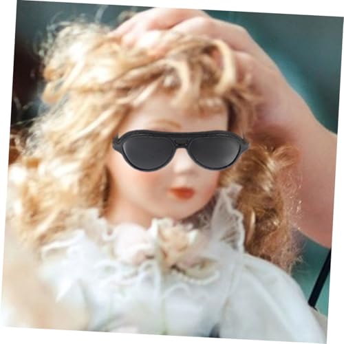Vaguelly 12pcs Lovely Doll Sunglasses Mini Accessories for Doll Dress Up Chic Plastic Sunglasses for Imaginative Play and Special Events4