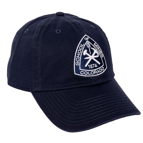 Gorra azul ajustable con bordado para adulto miniatura 1