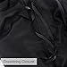 GraduationMall Men Hooded Cloak Black Sith Robe Halloween Cosplay Costume for Wizard Darth Sidious Death Eater Medium